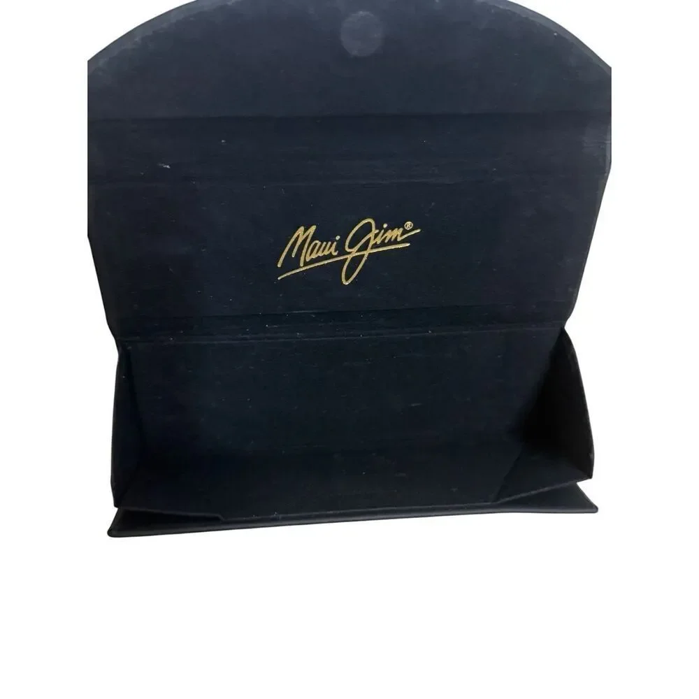 Maui Jim Black Trifold Magnetic Sunglasses Case